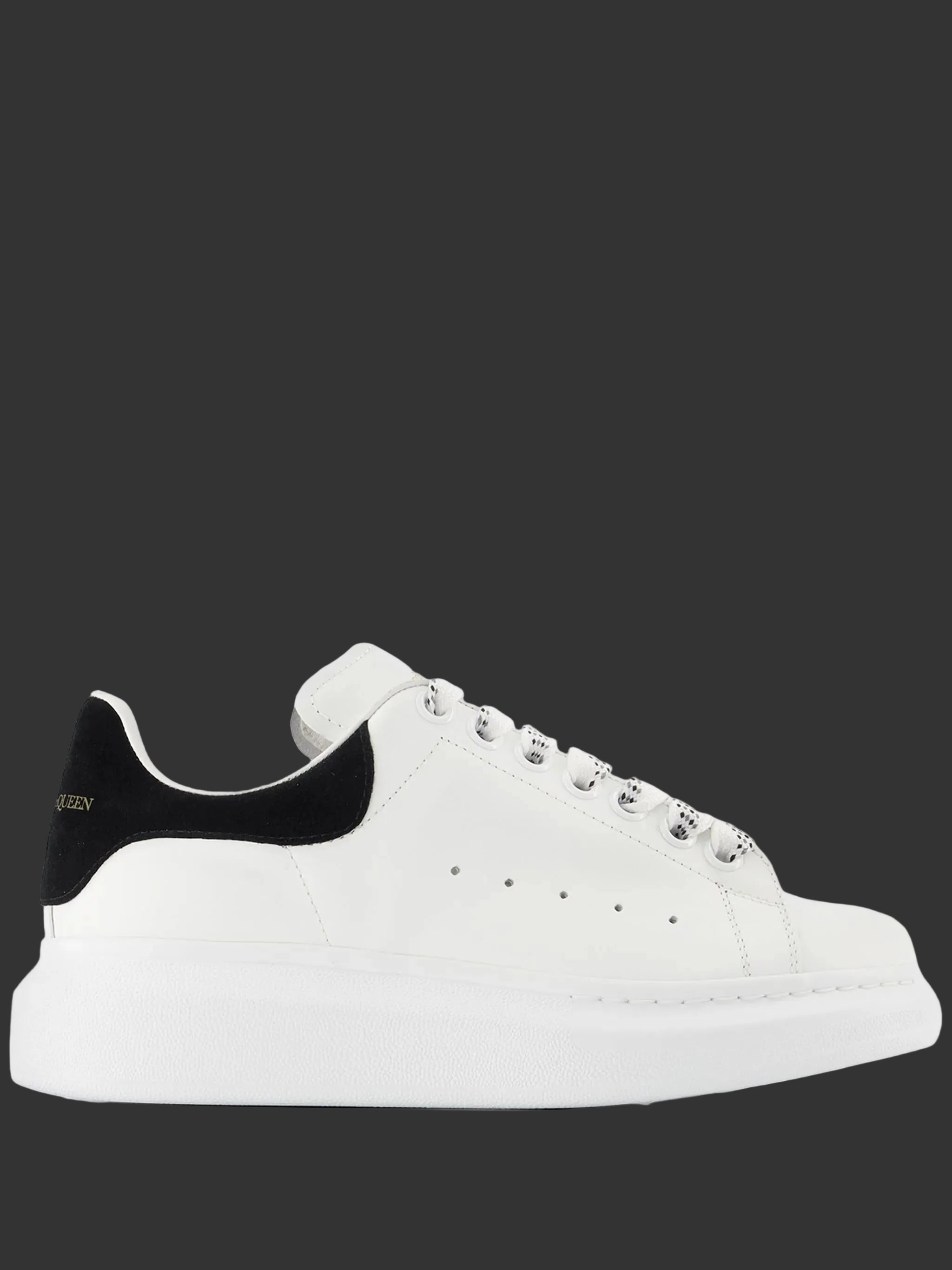 Alexander McQueen Oversized Sneakers - "White/Black"