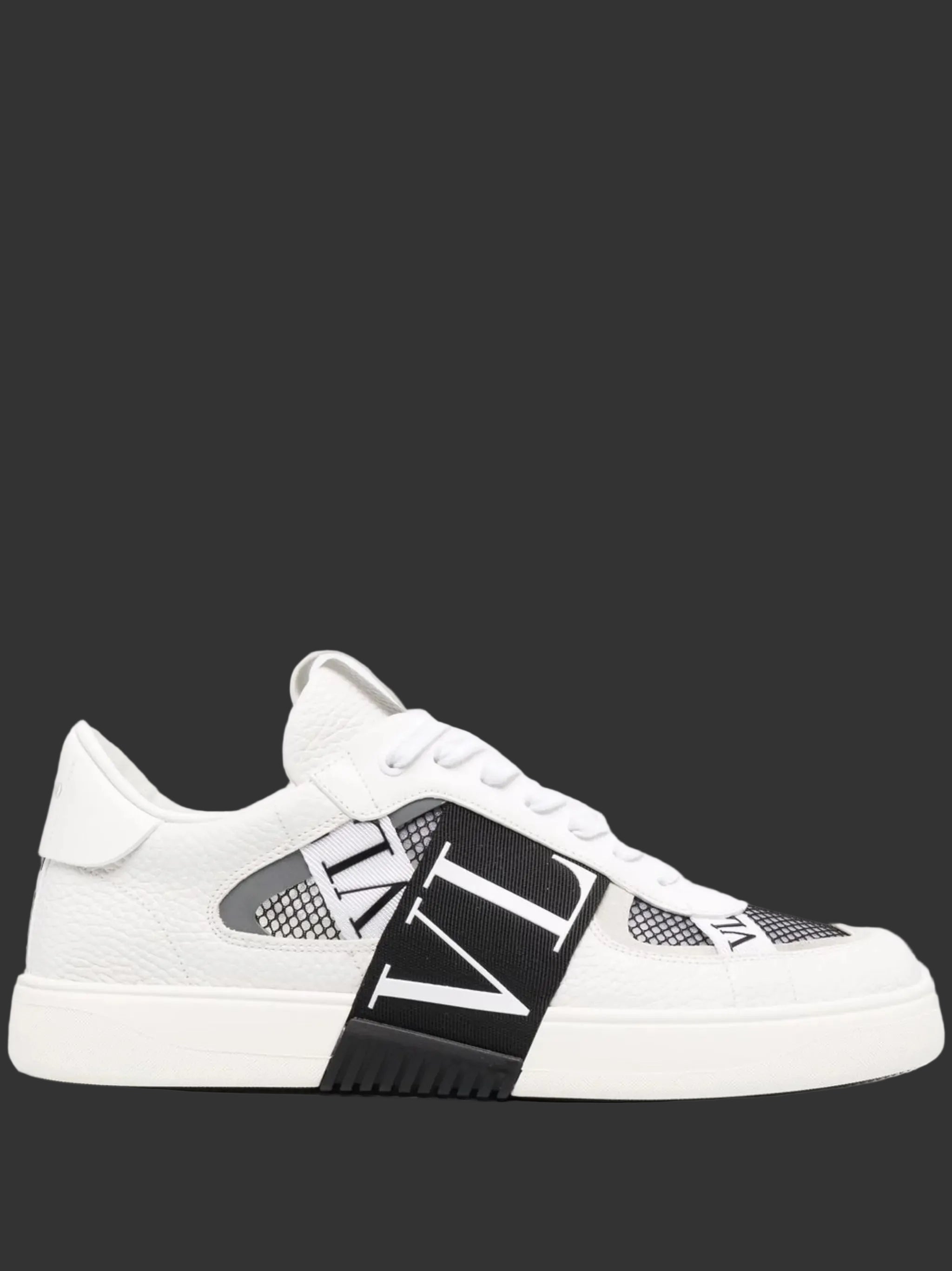 Valentino Garavani Low-Top Calfskin Vl7N Sneaker With Bands