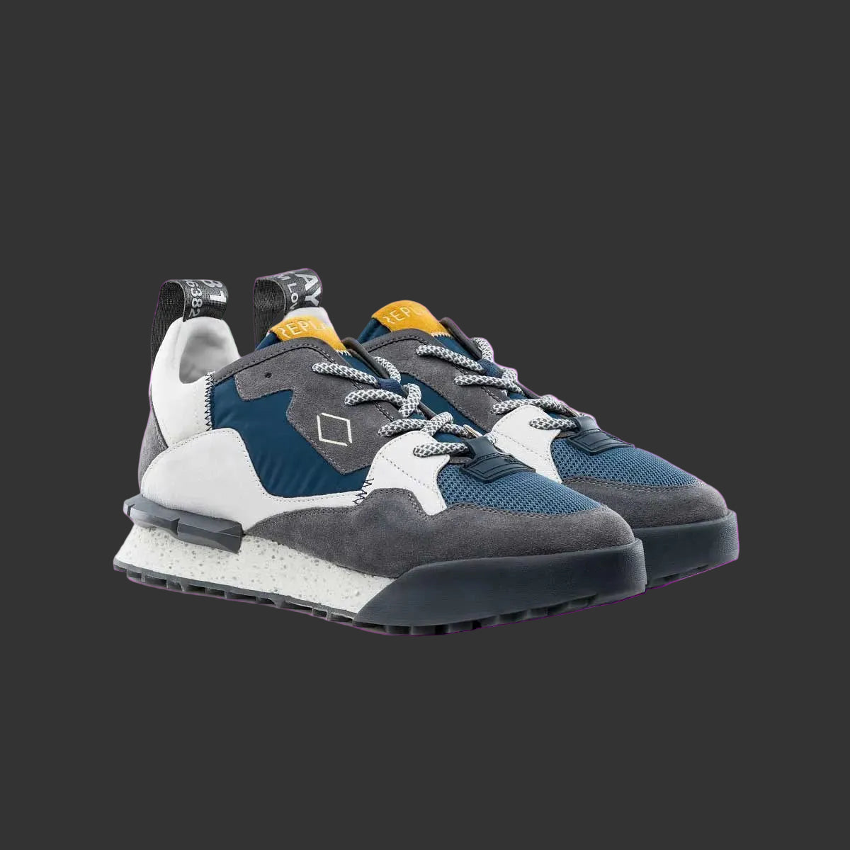 Replay Field Speed Sneaker – "White/Navy Blue"