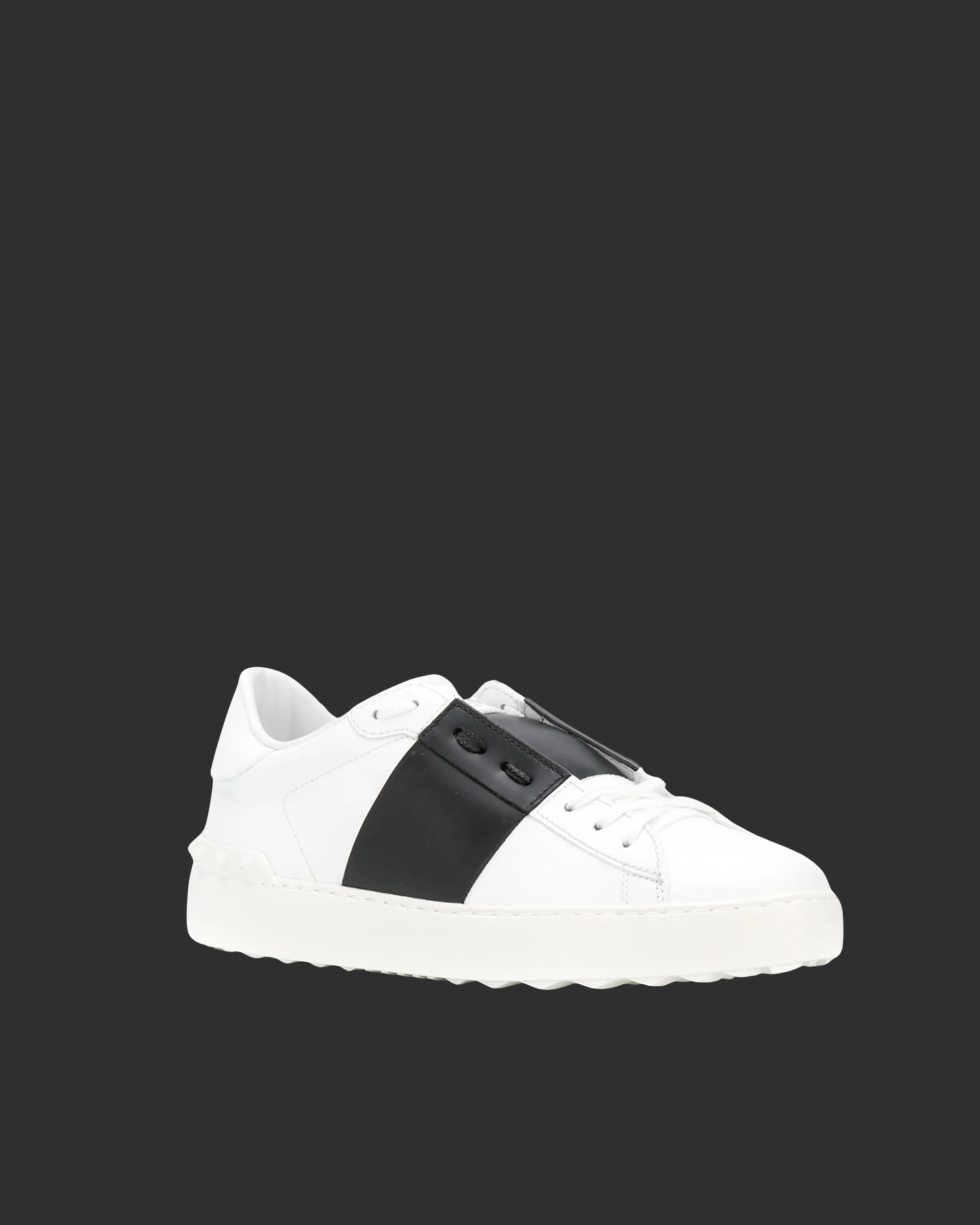 Valentino Garavani Open Low-top -"White/Black"