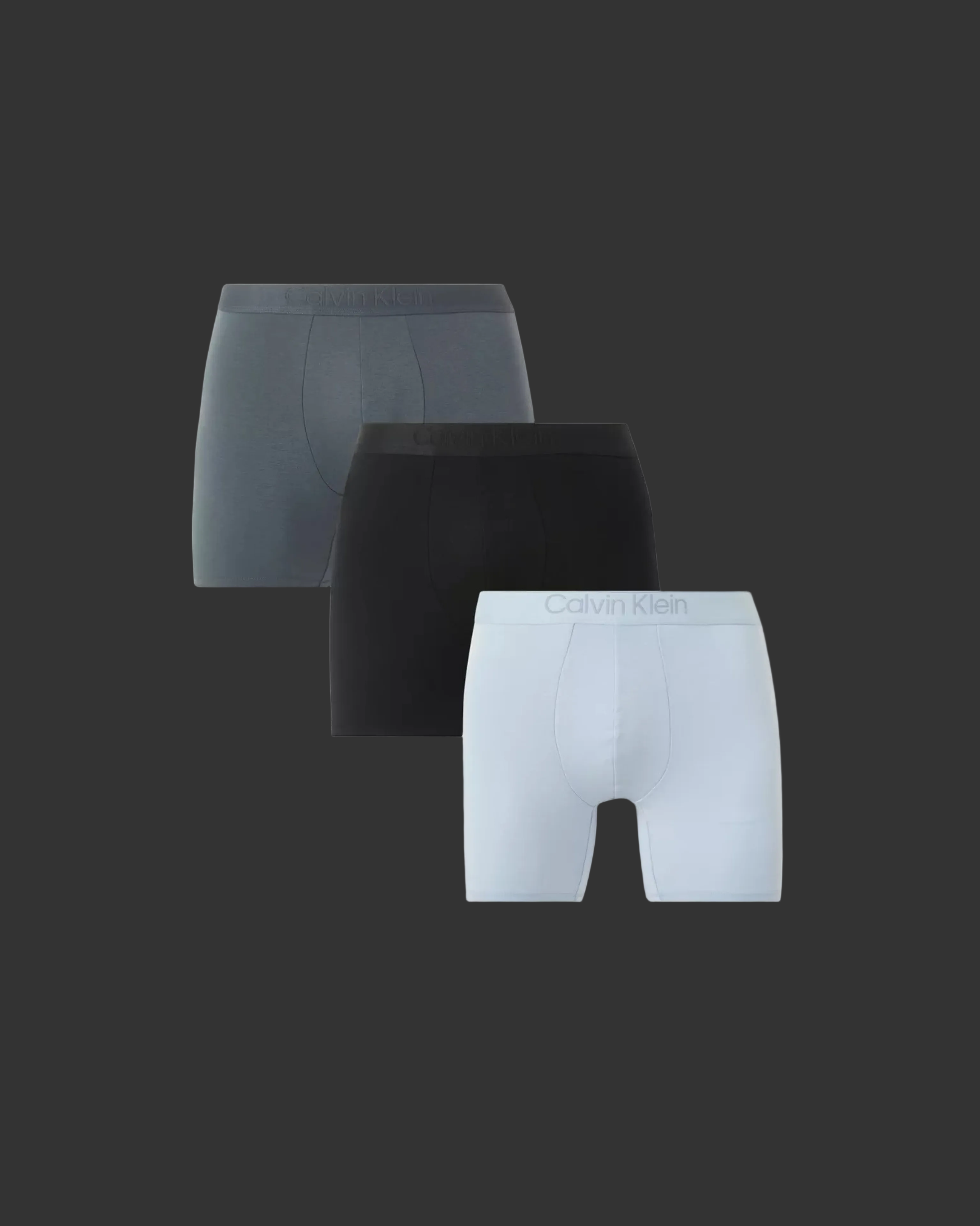 Calvin Klein 3-Pack Boxer Briefs - "Multicolour"