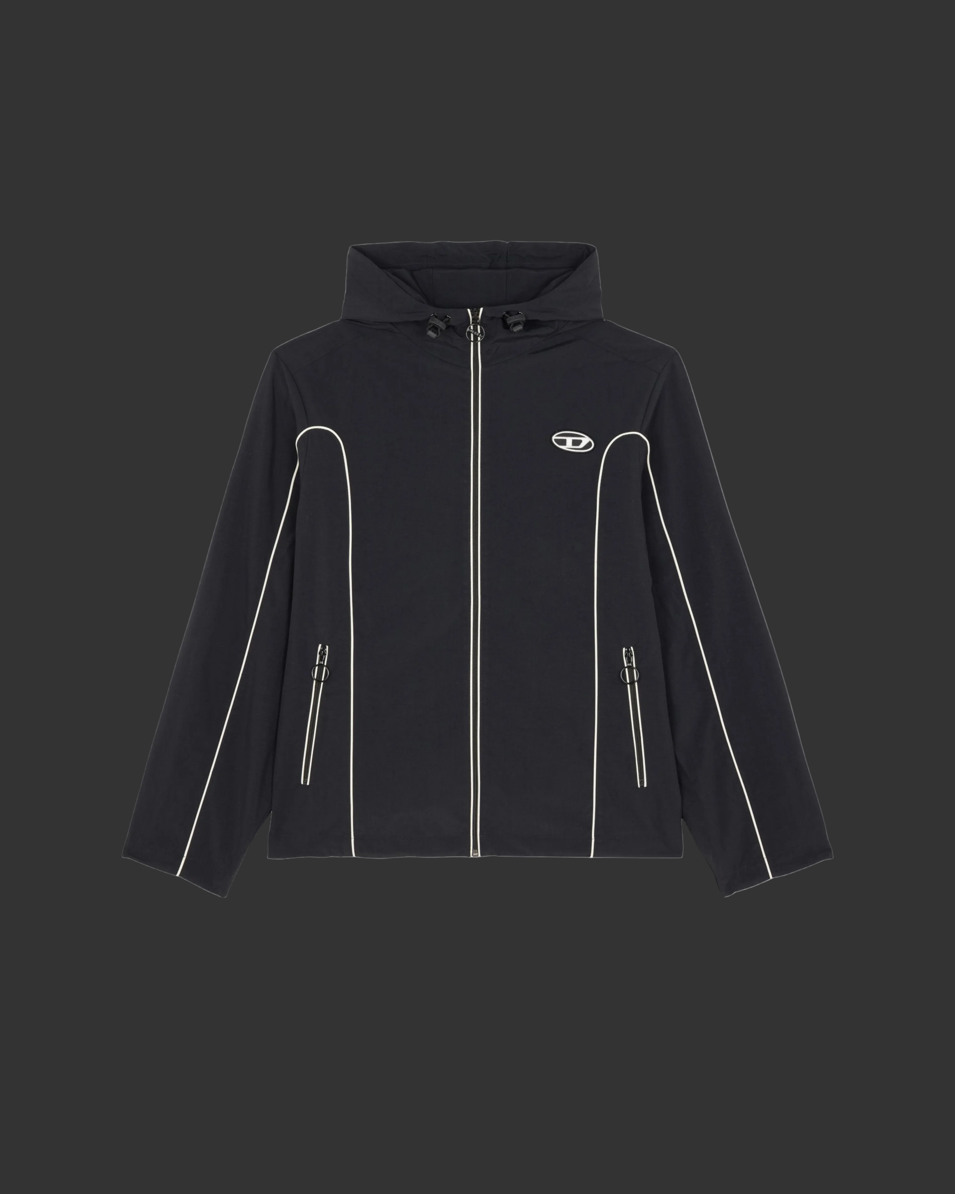 Diesel J-Hives Windbreaker - "Noir"