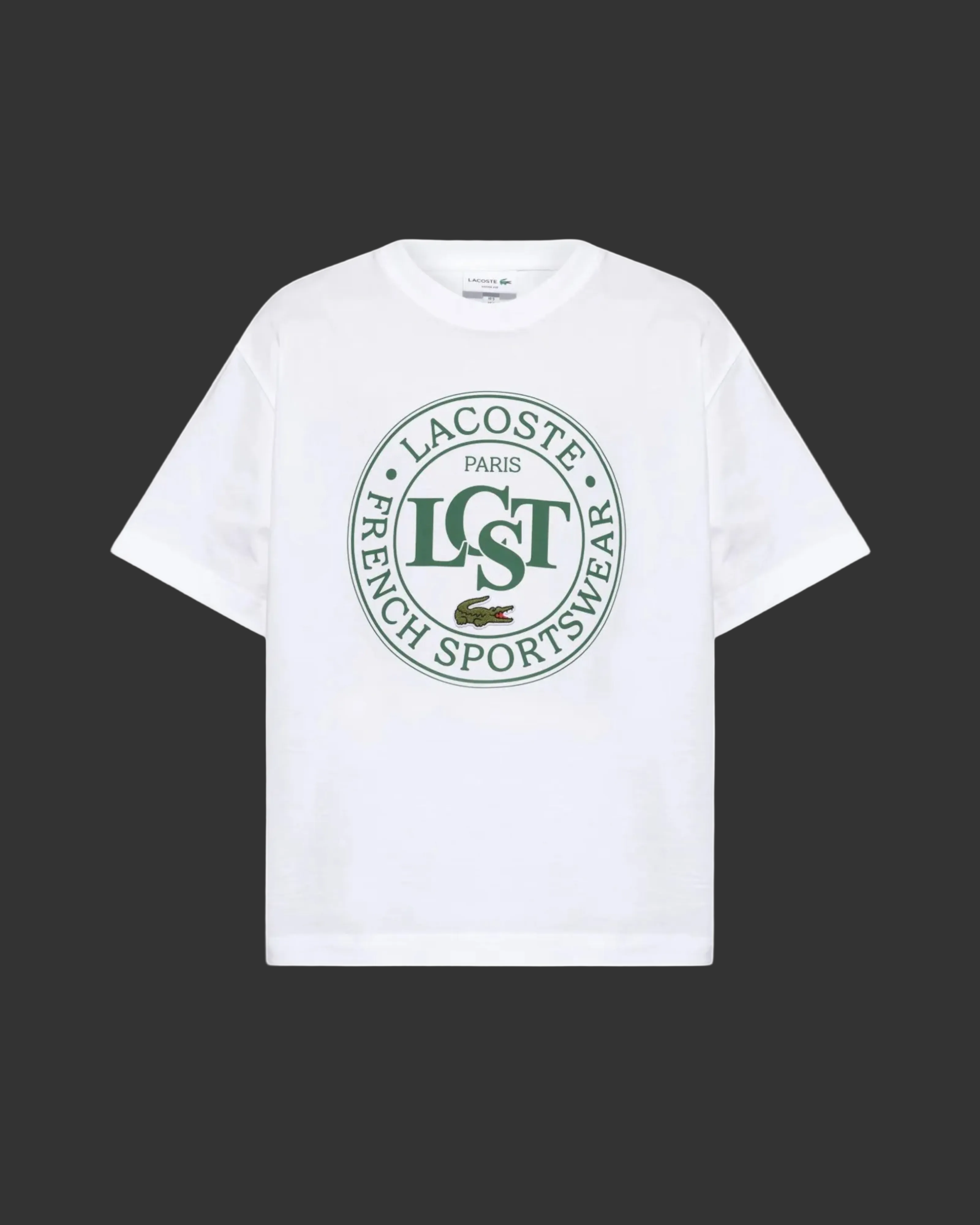 Lacoste Logo-print T-shirt - "White"