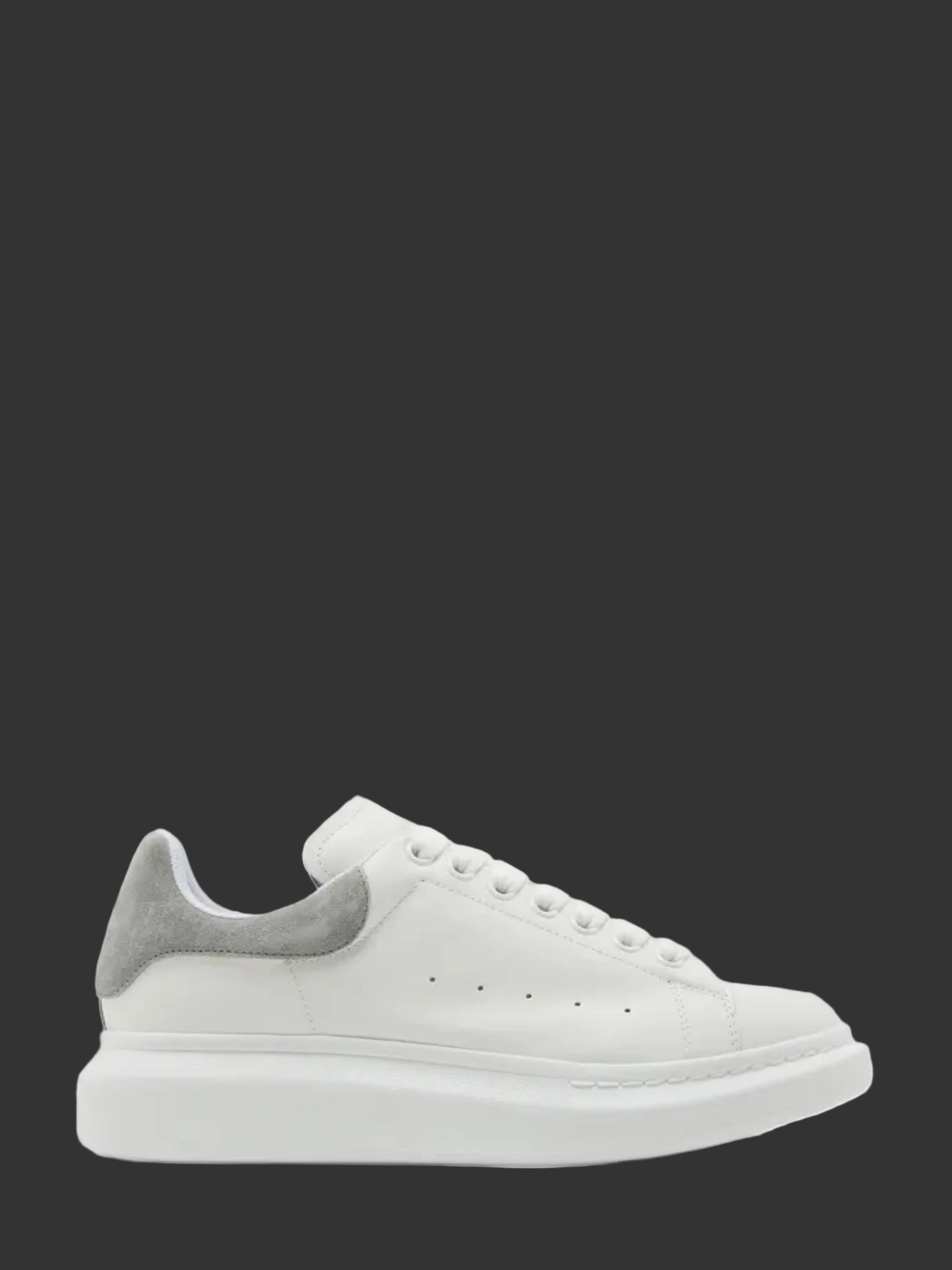 Alexander McQueen Oversized - "White Grey Suede"