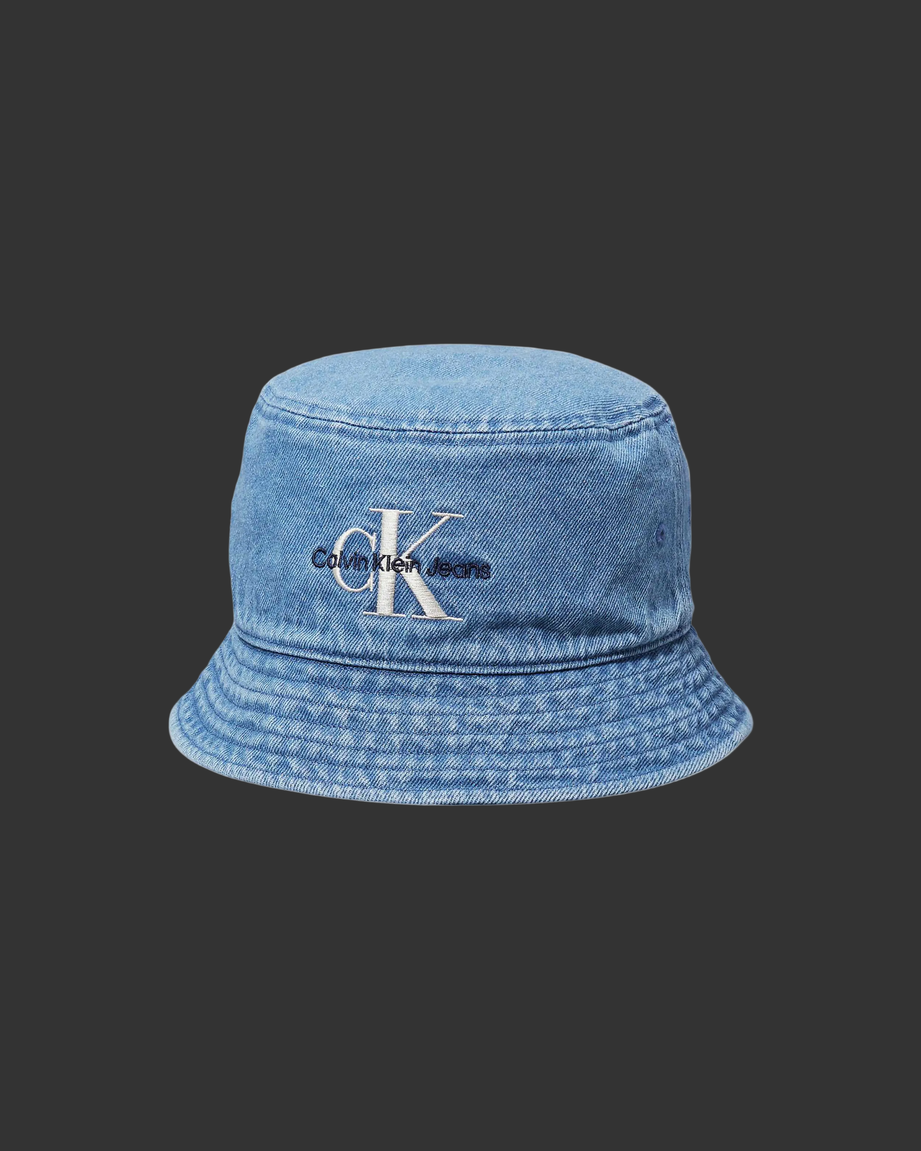 Calvin Klein Denim Bucket Hat - "Vintage Denim"