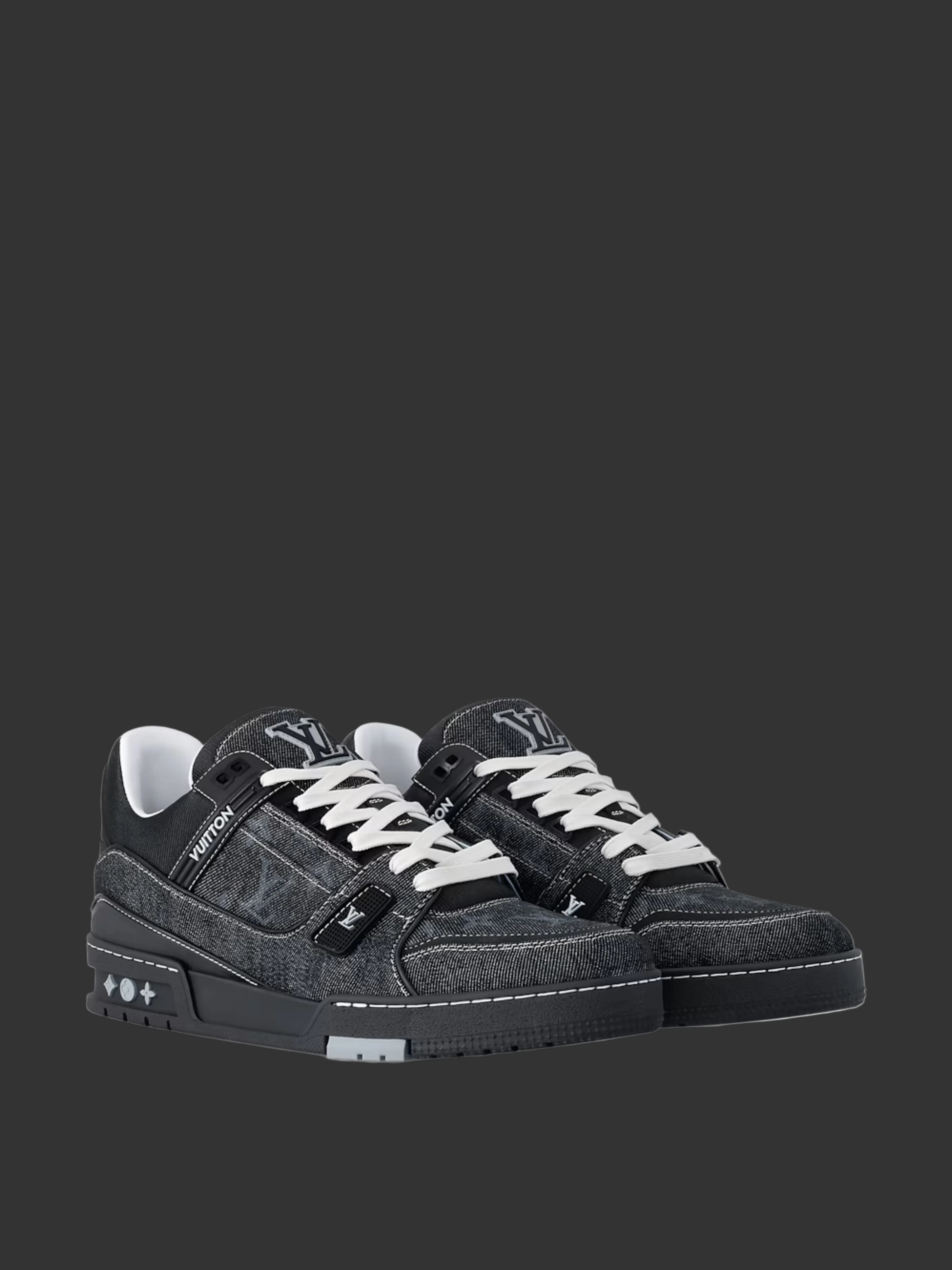 LV Trainer Sneaker - "Denim Noir"